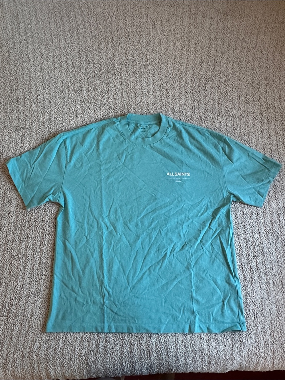 ALLSAINTS Access Oversized Crew Neck T-Shirt LARGE